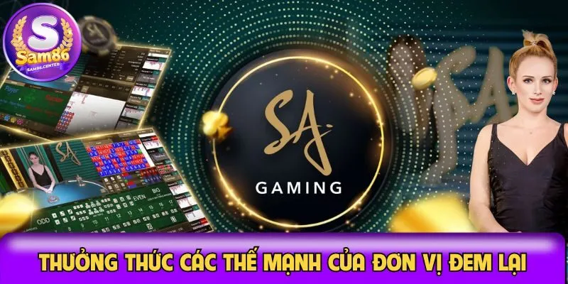 sản phẩm sa gaming có nhiều sức hút
